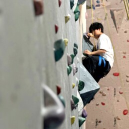 Lexis Juniors Students Indoor Rock Climbing